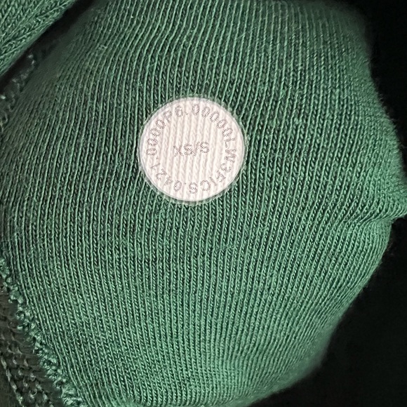 SOLD!!Lululemon Thick Fleece Half-Zip everglade green XS/S - Picture 7 of 7